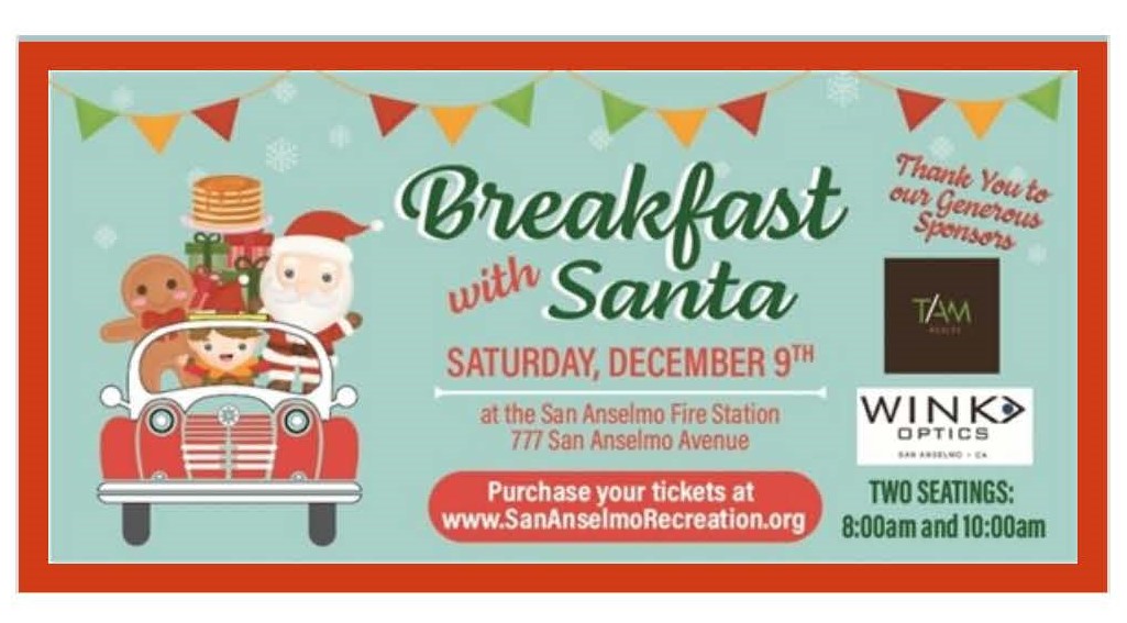 Breakfast with Santa Flyer 2023